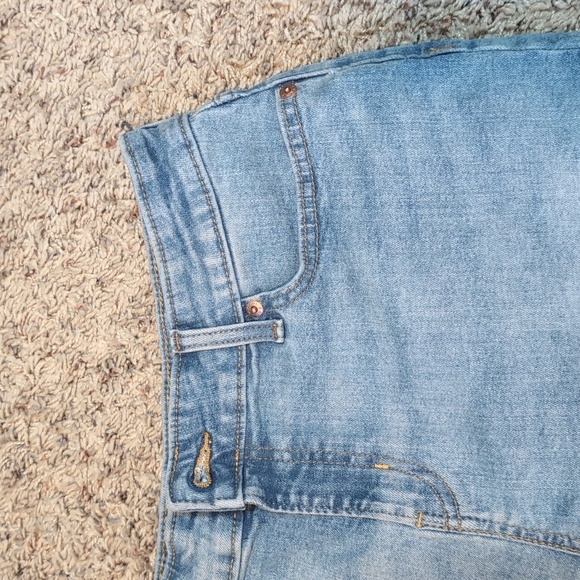 Denizen from Levi's STRETCH Mid Rise Shortie Shorts W29 Size 8 - Picture 3 of 10